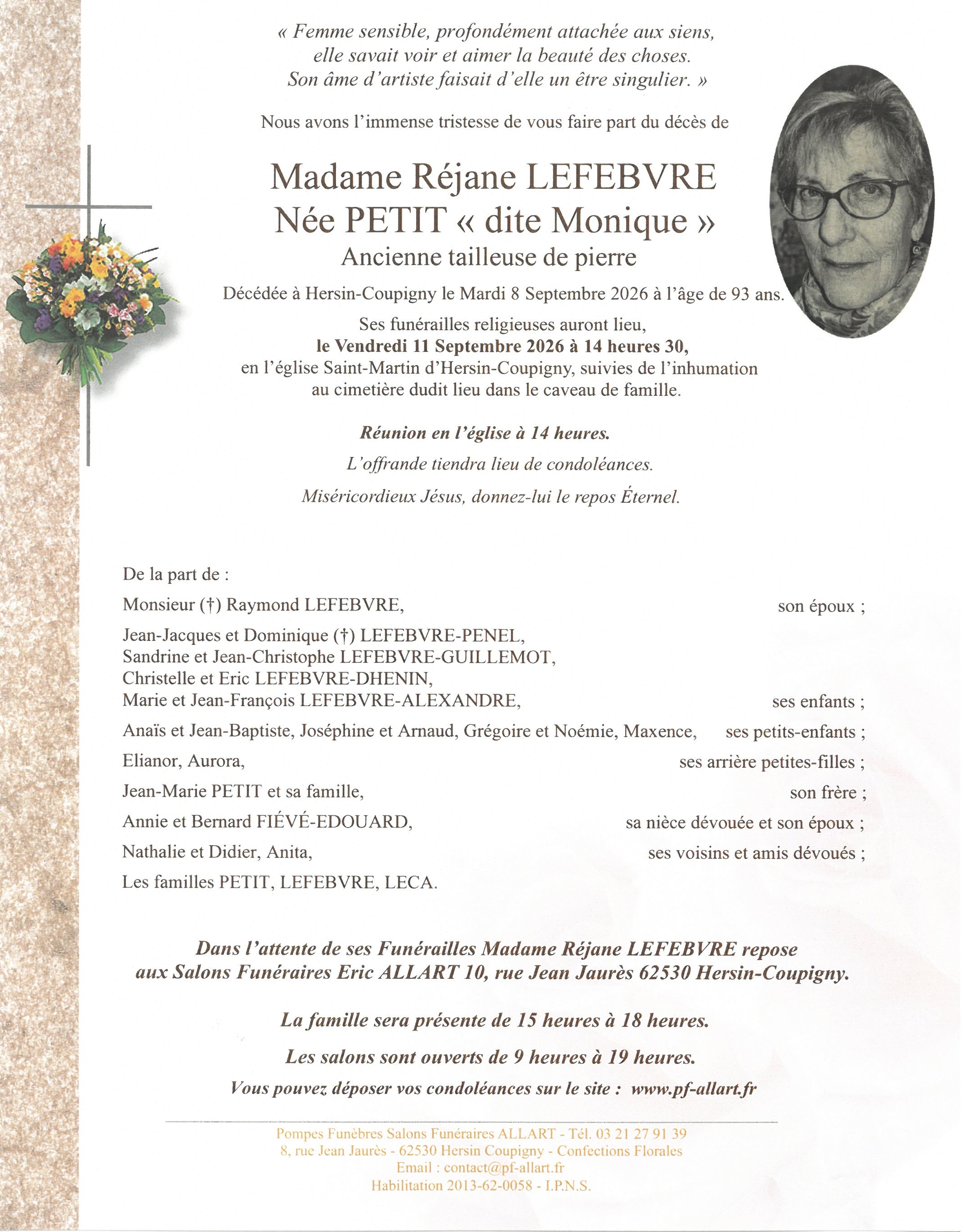 Avis de décès