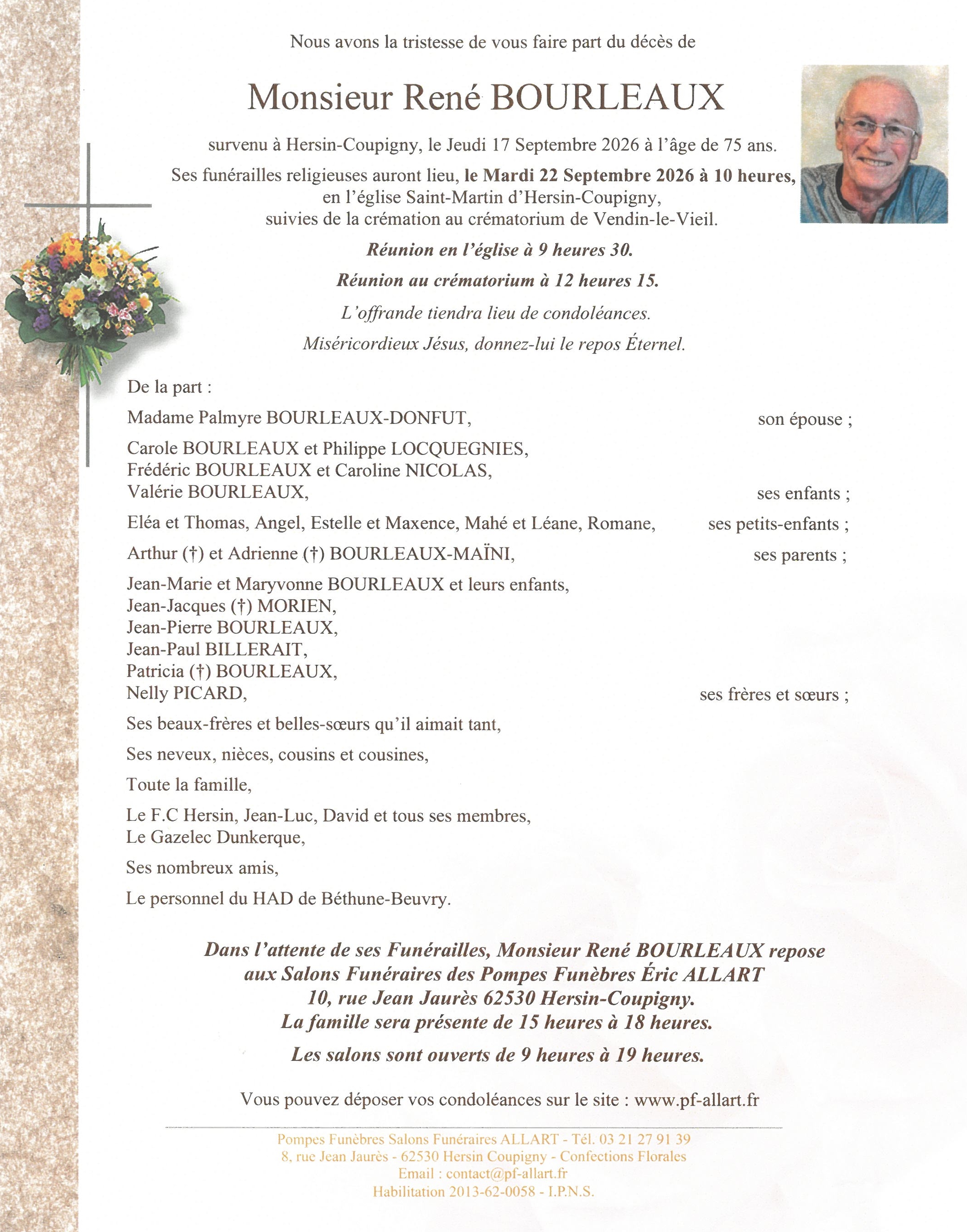 Avis de décès