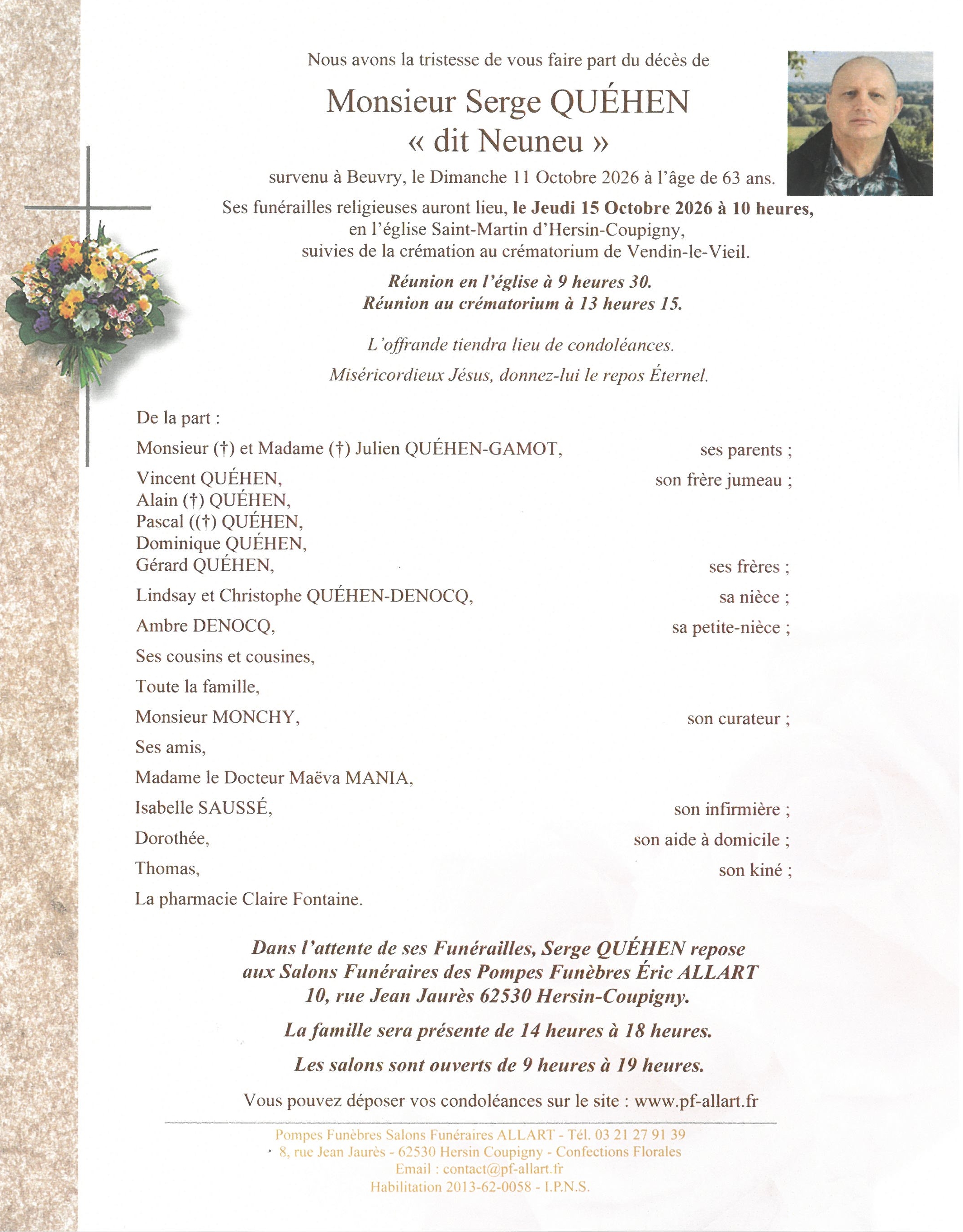 Avis de décès